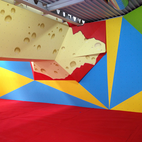 Bouldering Wall Completed!